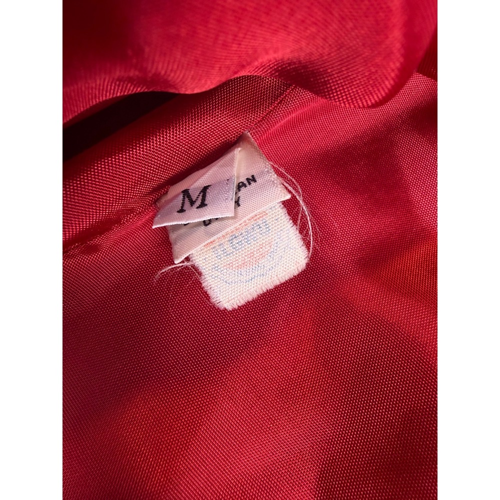 Braetan Vtg‎ Southwestern Geometric Wool Blend Coat Purple Orange Toggle Sz Med - Picture 11 of 13